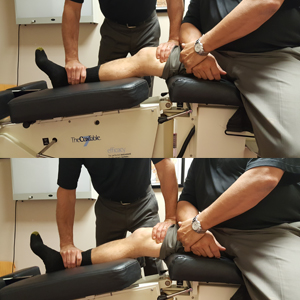 picture Millville chiropractic distraction treatment for knee pain